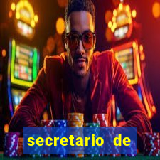 secretario de esporte salario